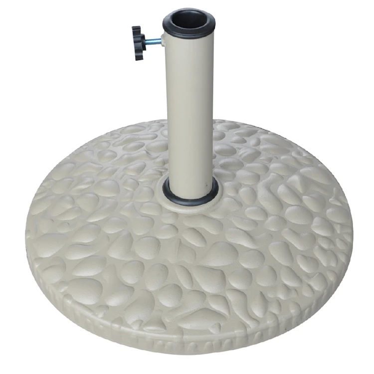 Industrial Custom New Polyresin Round Base Parts Umbrella Bases Buy