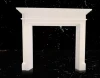 Limestone Carved Continental Mantel Fireplace Surround