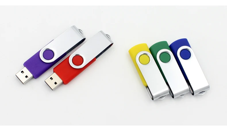 2019 Hot-selling Promotional 1gb 2gb 4gb 8gb 16gb 32gb 64gb bulk swivel usb flash drive/stick/pen drive with logo Customized - ANKUX.COM