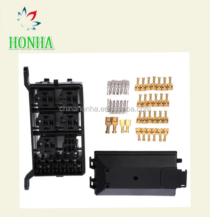 Automotive Relay Box Relay Socket Fuse Holder 6 Relay The Nacelle