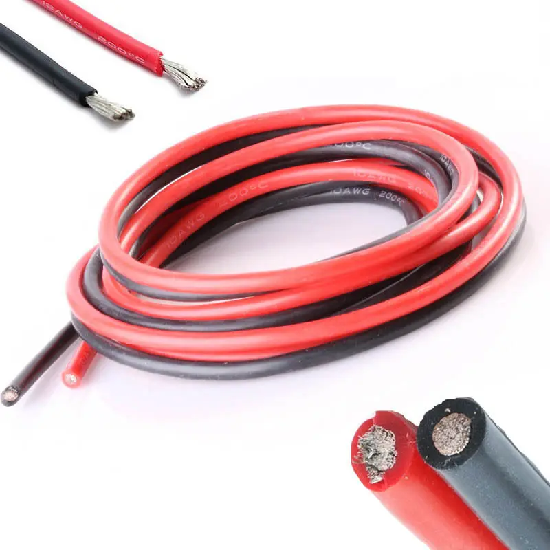 1000cm Super Flexible High Temperature Resistant Silicone Wire Cable for RC 