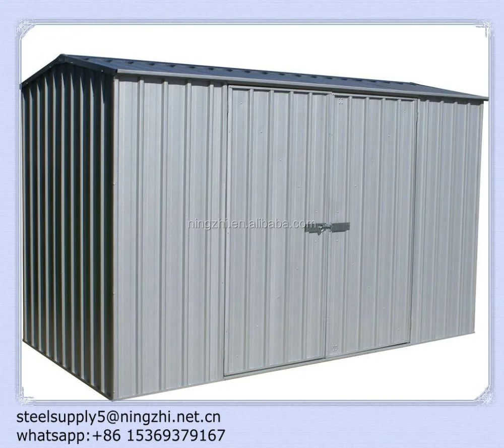 Gable Roof Steel Garden Shed,Garden Shed Storage For Sale 