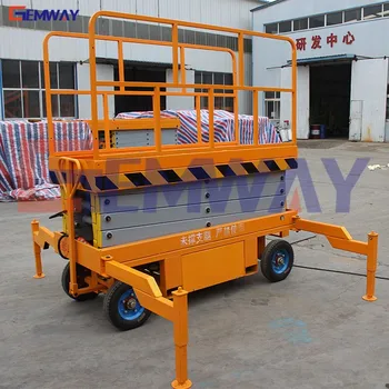 4m Small Portable Hydraulic Single Man Lift For Sale - Buy Hydraulic ...