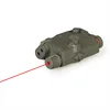 2017 New Tactical PEQ 15 LA-5 Battery Case green laser Arrow Laser Sight Bore Collimator Scope