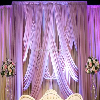 Cheap Price Party Event Fabric Curtain Wedding Drape Backdrops