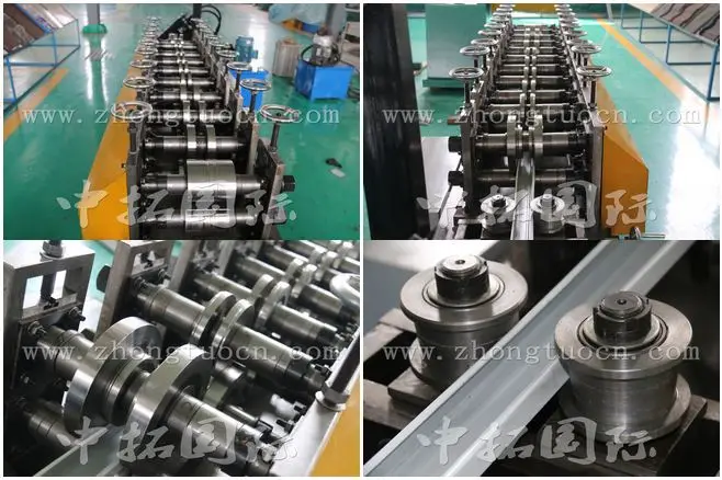 drywall system cd ud double line machine/Channel Purlin Cold Roll Forming Machine