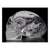 personalized lifelike clear Folk art Crystal skull religious crystal skulls wholesale