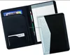 hot selling a4 size leather portfolio folders with notepad