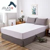White single hotel outdoor king size disposable hospital medical bed bug cotton terry TPU waterproof mattress protector cover