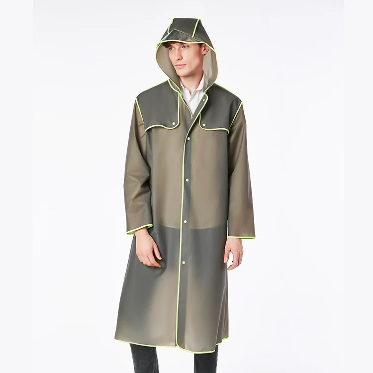 mens plastic raincoat