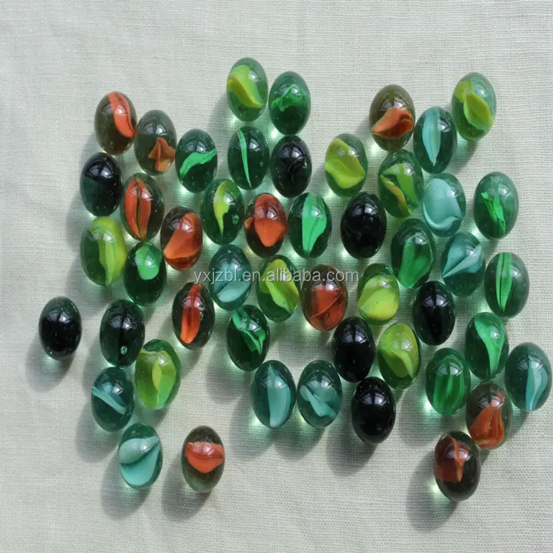 16 mm 20 color azul claro glasmurmeln