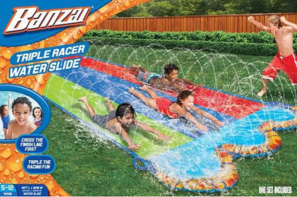 banzai blackout tunnel water slide