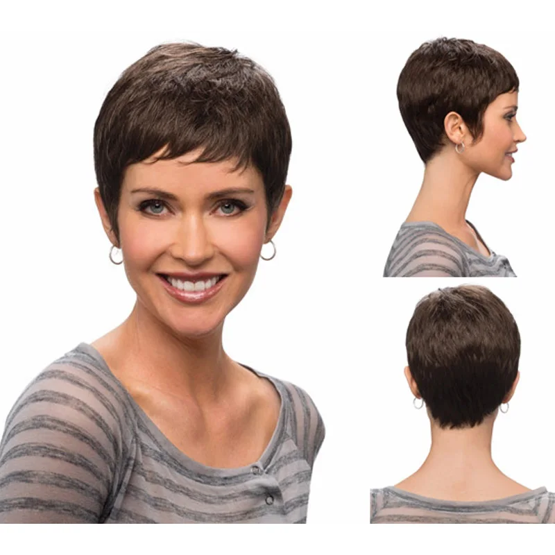 very short pixie wigs