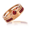 High quality Negative Ion Germanium Couple Ring for christmas gifts