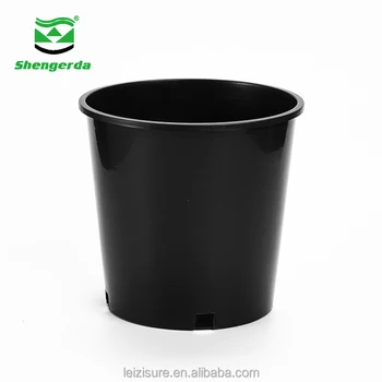 Pp Gallon Pot Black Plastic Nursery Potartificial Flowers Pp Gallon Pot Black Plastic Nursery Potartificial Flowers Decoration Garden Planters And Pots