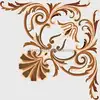 laser cut oak and walnut hardwood inlays parquet corner blocks