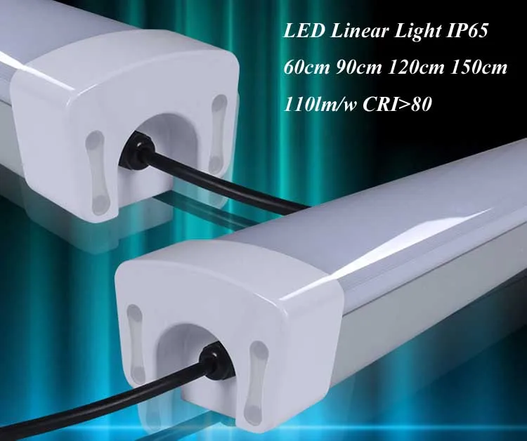 0.6m 1.2m 1.5m Fitting Waterproof Tube Light Fixture Led Ip65 Triproof