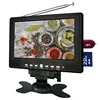 Portable LED TV moniotr AVin 7 inch led tv with USB and card reader build in battery multimedia player inside 768S