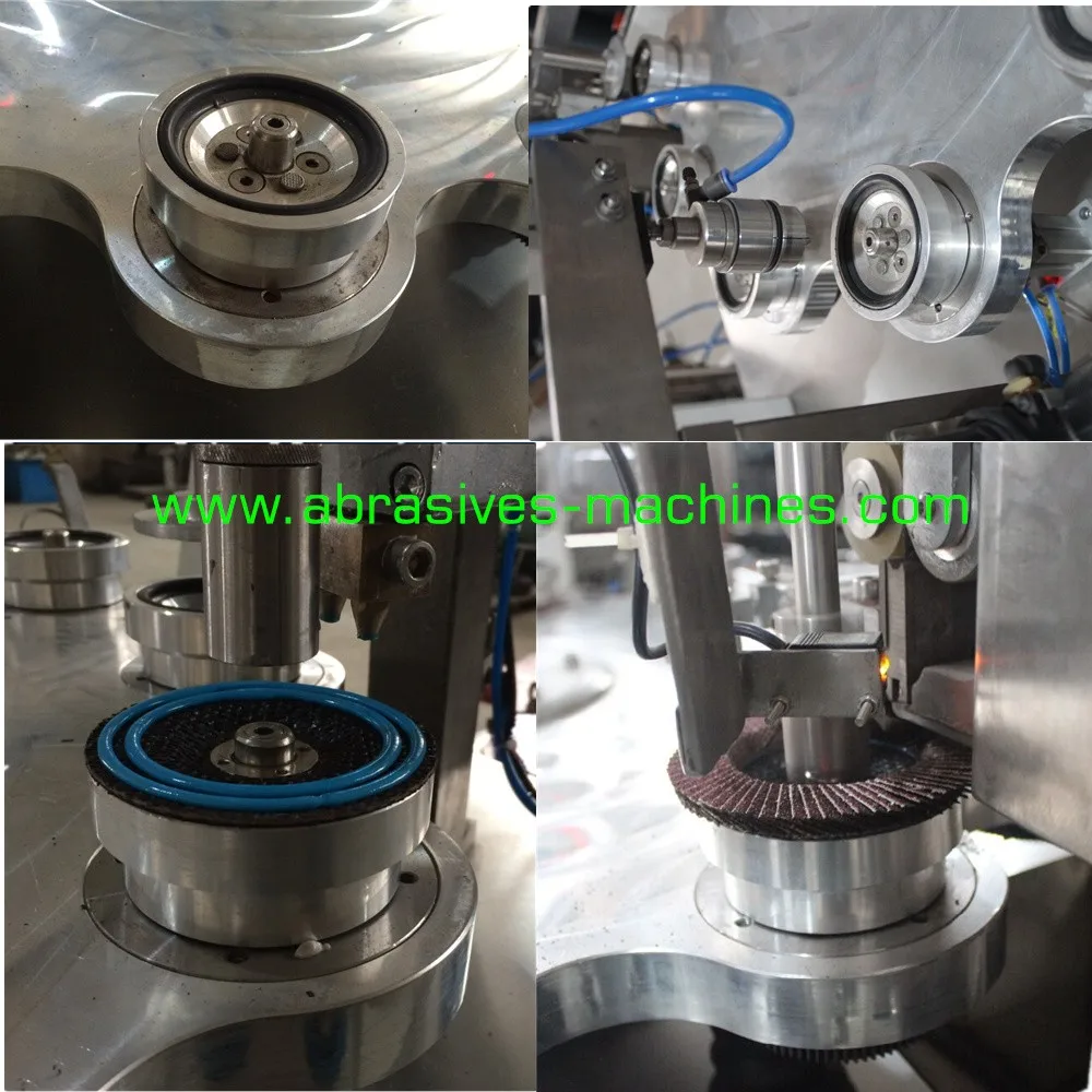 T27/T29 Full automatic flap disc machine, View Full automatic flap disc