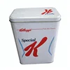 Food tin can, customized rectangular tin can for food canning