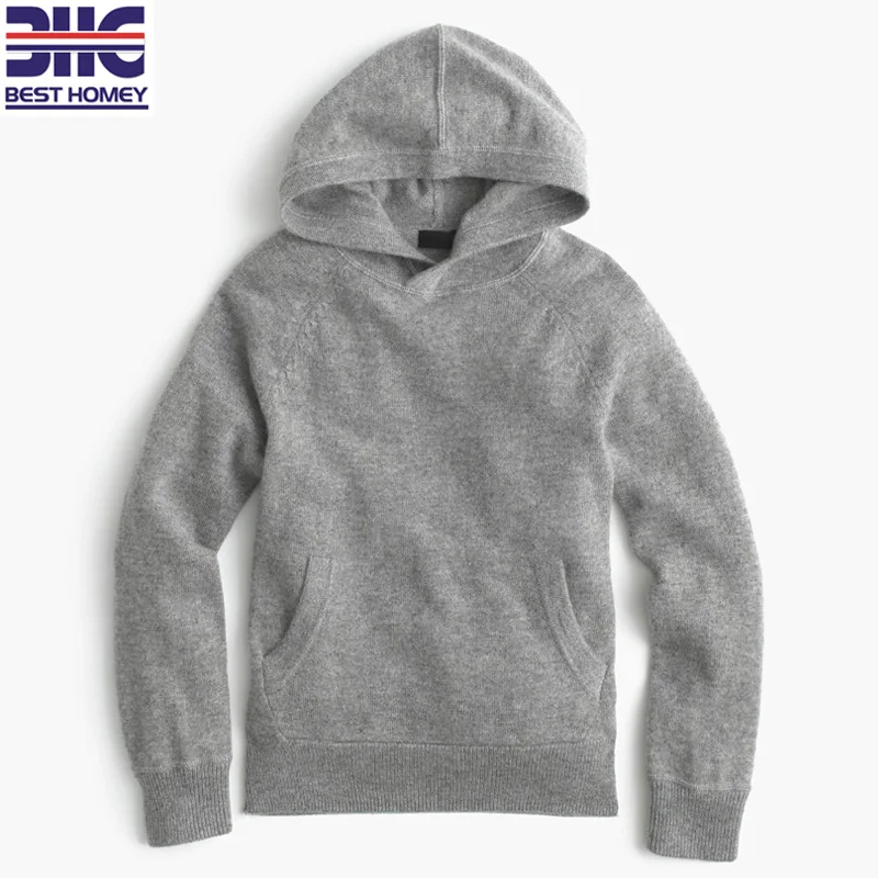 boys knitted hoodie