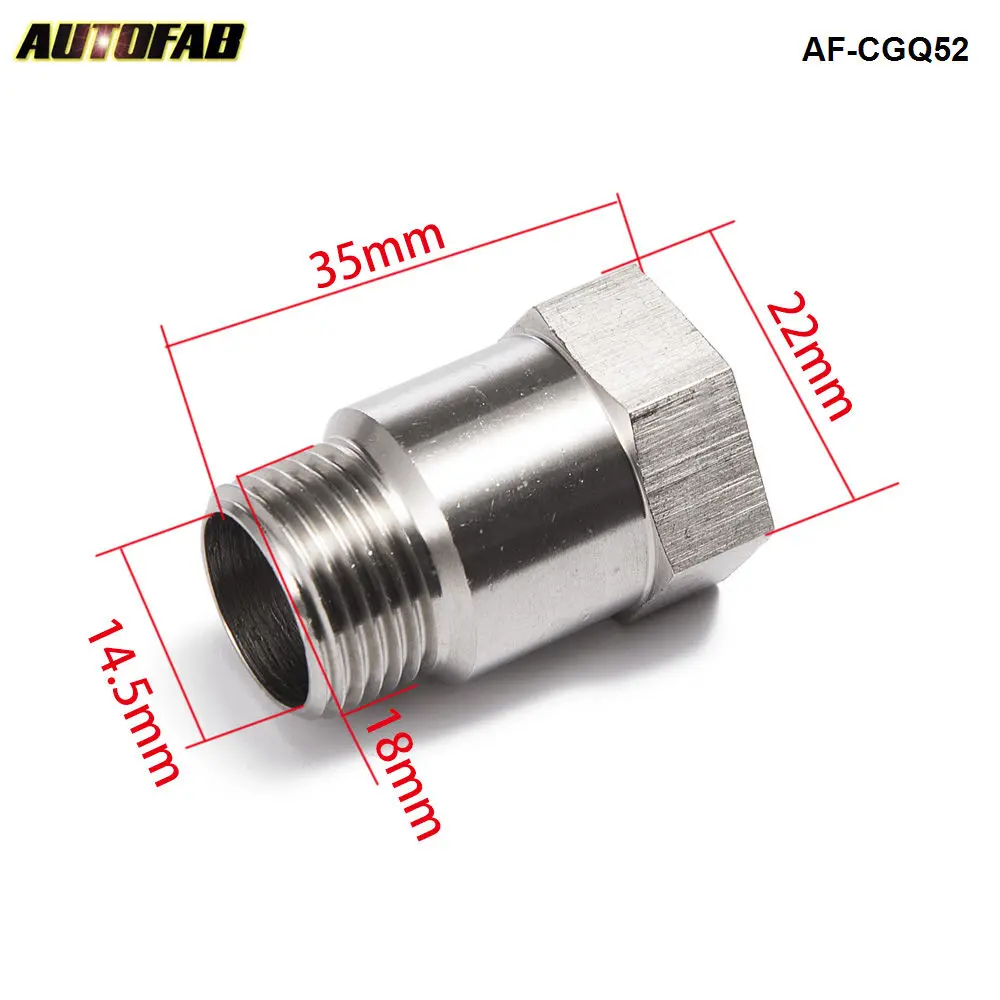 Autofab - Car Exhaust O2 Oxygen Extension Extender 18mm M18 X 1.5 Test ...