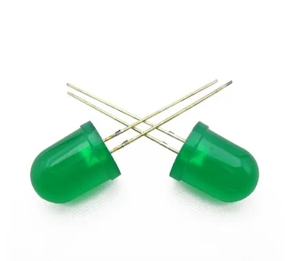 dip LED 10mm White Transparent 1w 20mA 3V Ultra Bright Round 10 mm LED Light Emitting Diode Lamp Water Clear Through Hole Bulb