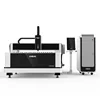 1kw 2kw ss/cs/ms/aluminum/copper metal fiber laser cutting machine with Raycus laser source & precitec head