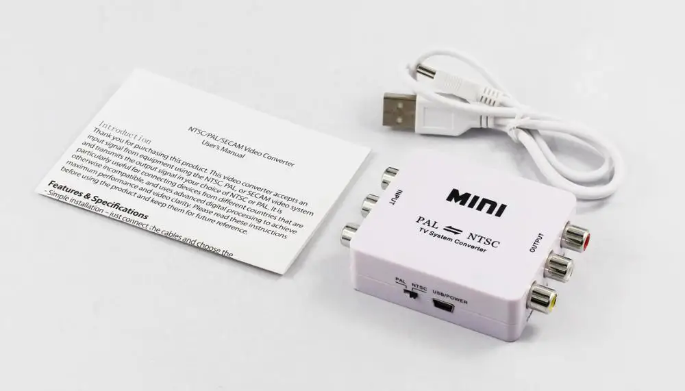 Cheap Pal/ntsc/secam To Pal/ntsc Video Mini Bidirectional Tv Format