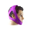 Wholesale shiny nylon lycra material adjustable best product to help stop snoring chin strap for cpap