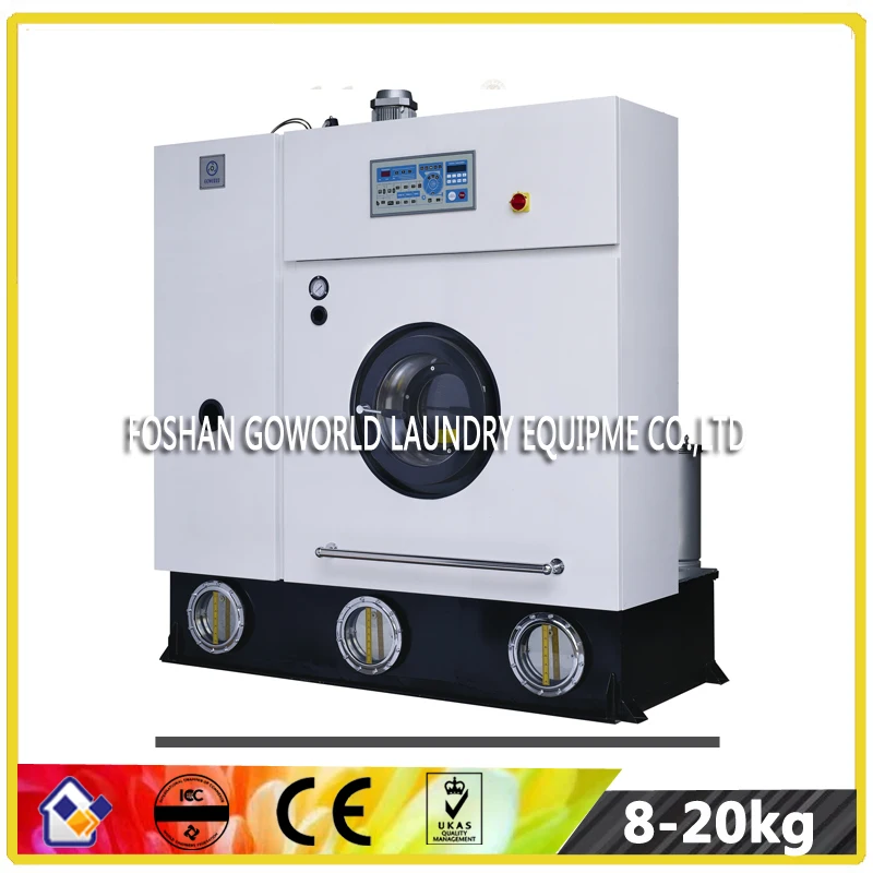 10kg steam style perc commercial dry cleaning machine