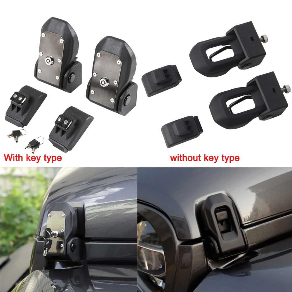 Antitheft Car Engine Hood Lock Catch Protect Lock Hood Latch Catch For