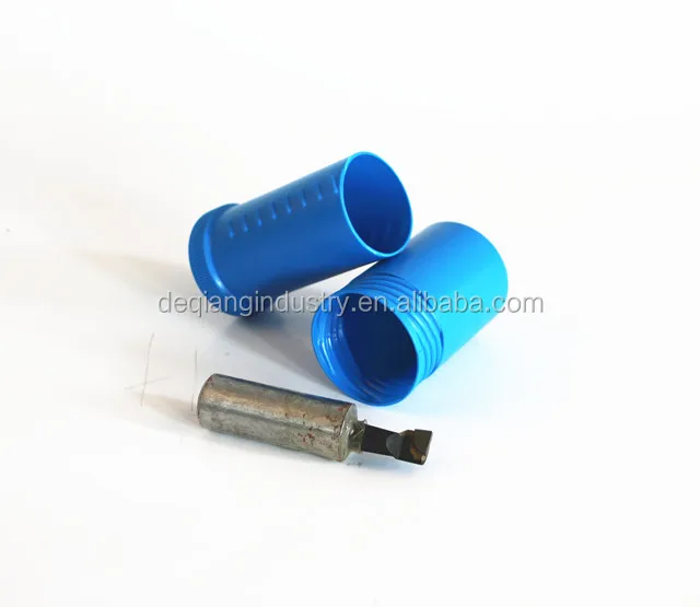 Circular Draw tool box Milling cutter package Plastic boxes for tool and hardware 27mm*80mm