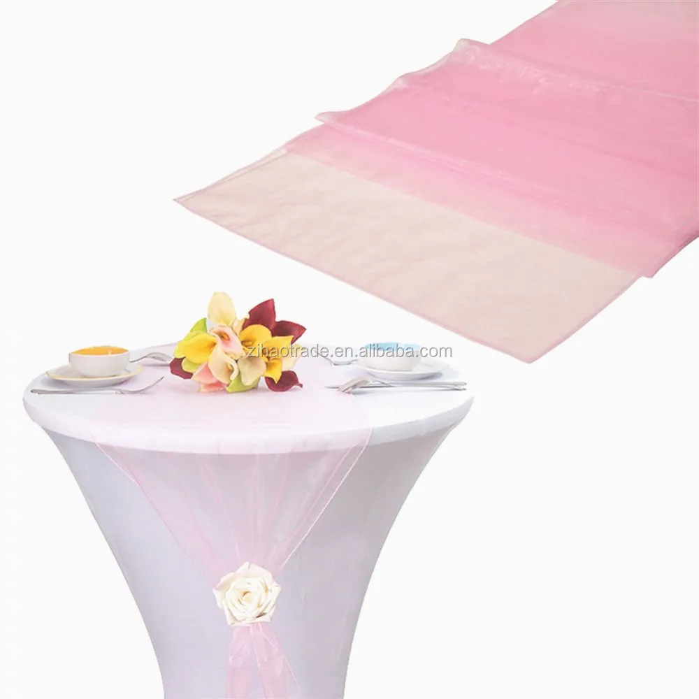 Organza Table Runners For Wedding Round Tables Decoration Buy Table