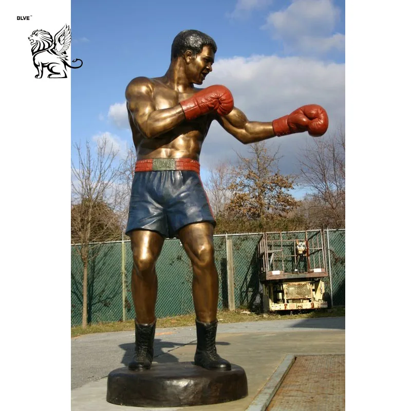 life size boxer statue