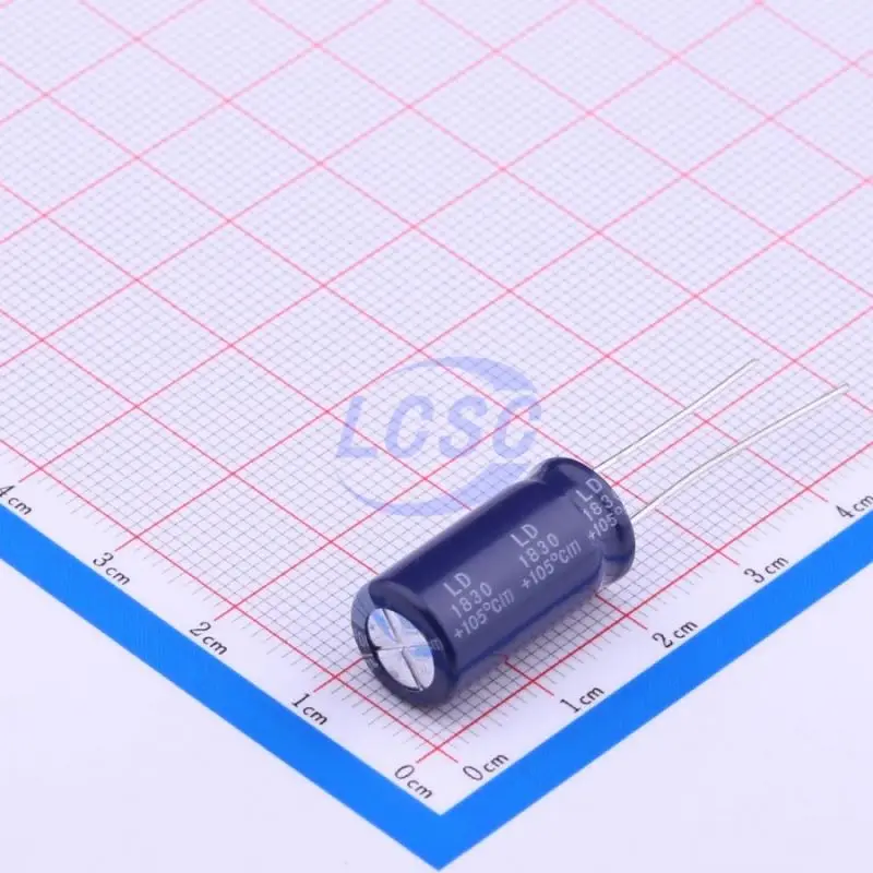 100 pcs 1500uf 16V 105/' RADIAL ALUMINUM ELECTROLYTIC CAPACITOR 10x20