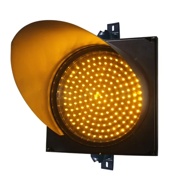 Hot! 300mm Wide Voltage Amber Yellow Traffic Single Light Buy Led