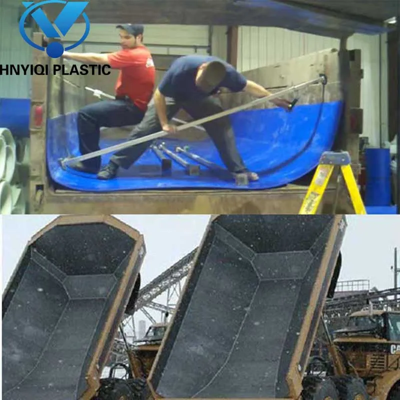 Uhmwp Liner Abrasion Resistant Plastic Liner Plate Truck Dump Bed Liner
