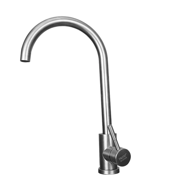 Modern Eco-Friendly Save Water Stainless Steel Kitchen Bathroom Sink Faucet