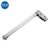 Stainless steel hardware door coordinator for double doors