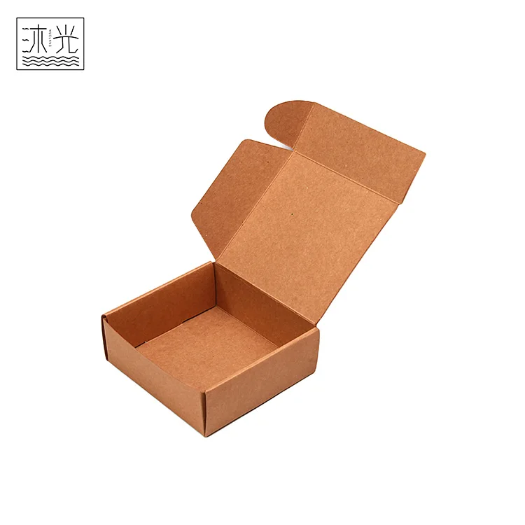 Wholesale Gift Decorative Foldable Eco Friendly Kraft Paper Box