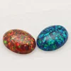 Wholesale Opal Stone Beads Synthetic Oval Cut Colored Opal