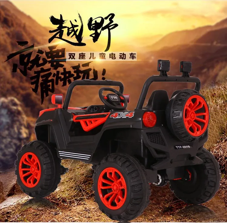 2018 New 24v Children Battery Jeep Car Kids Electric Car For 10 Years