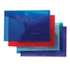Beautiful design custom any logo printing stationery A4 clear document plastic folder bag