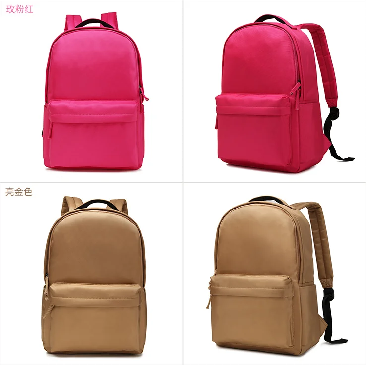 Simple Travel Factory Cheap Backpack Durable Nylon Leisure Backpack