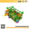 Kids Cheap Jungle Themed Moving Indoor Soft Playground for Small Space Restaurant and Trailer