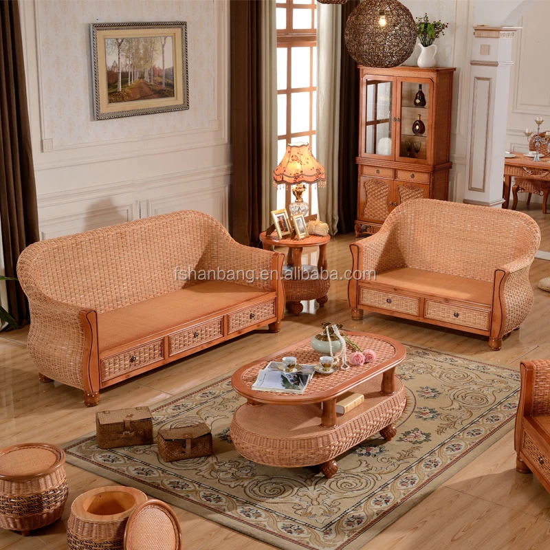 2016 High Quality Indoor 1+2+3 Sofa With Cushion And Armrest Vintage