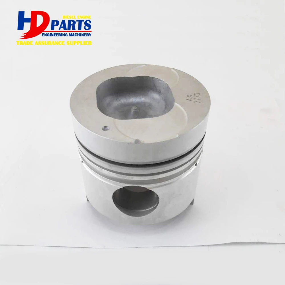 Excavator Diesel Engine Repair Piston Kit For Isuzu 6bd1 4bd1 1-12111 ...