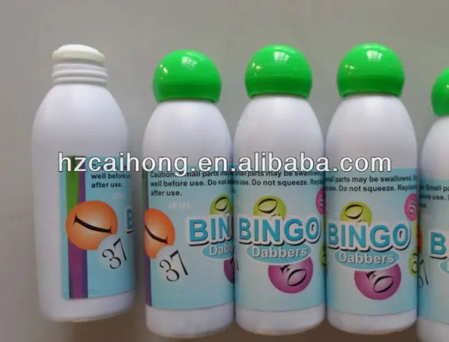 Bingo dauber factory high quality permanent Bingo marker 88ml With 6 colors for choose CH-2821 meet EN71 standar8