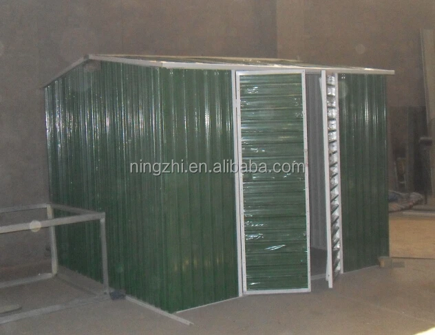 Steel Shed Cabin Beautifully Outdoor Shed 6x4ft 12x10ft Metal